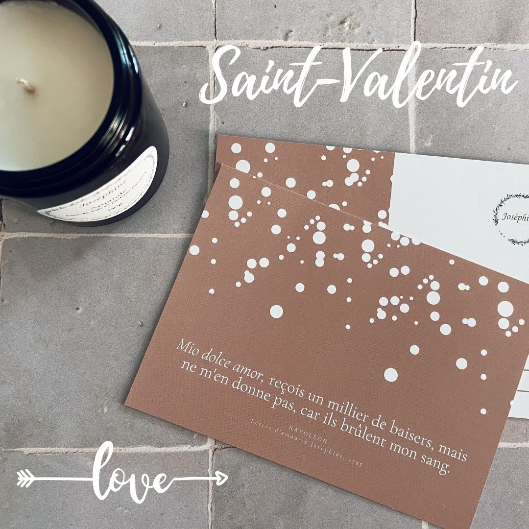 bougies josephine Saint Valentin