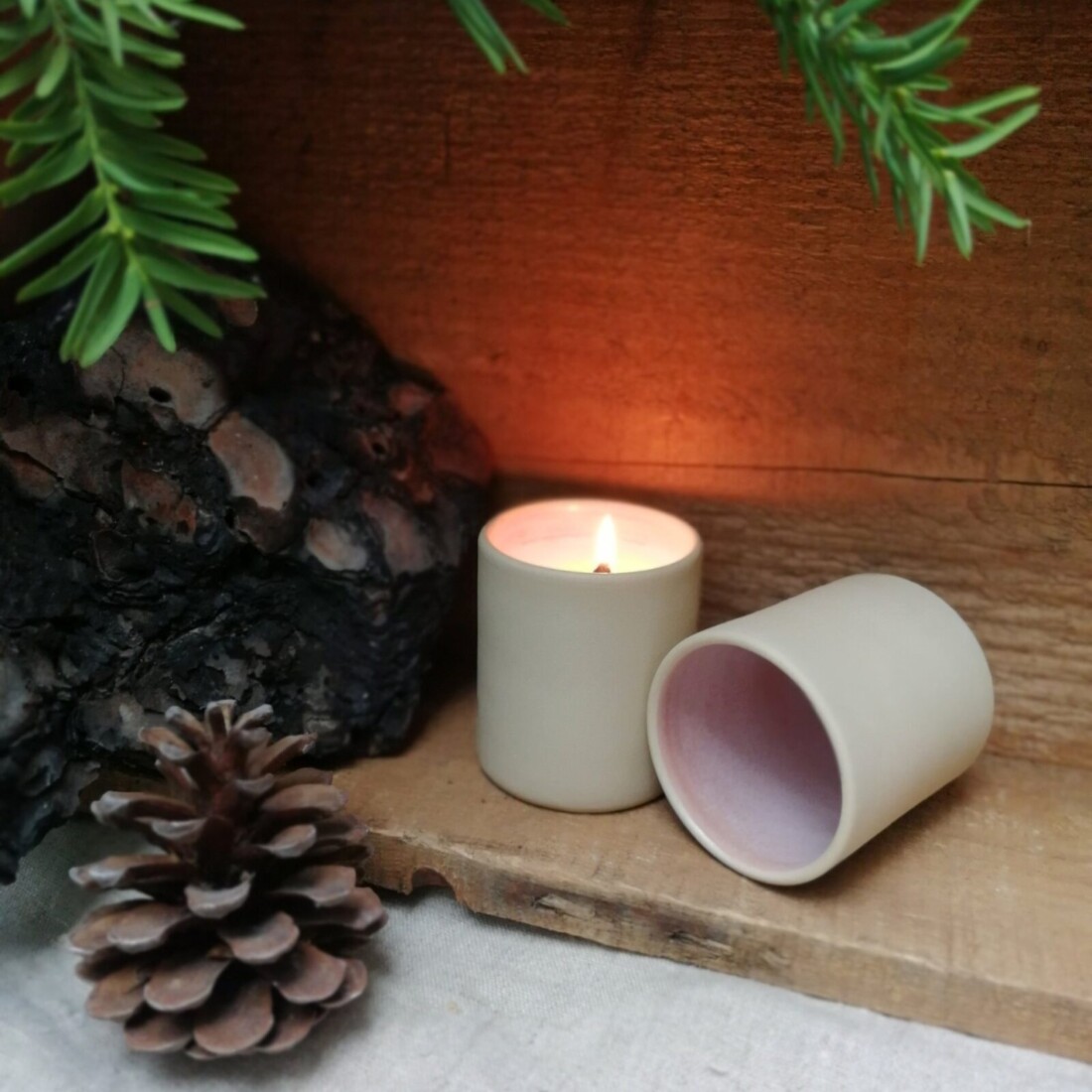 Bougie ceramique edition limitee Noel en Provence 2