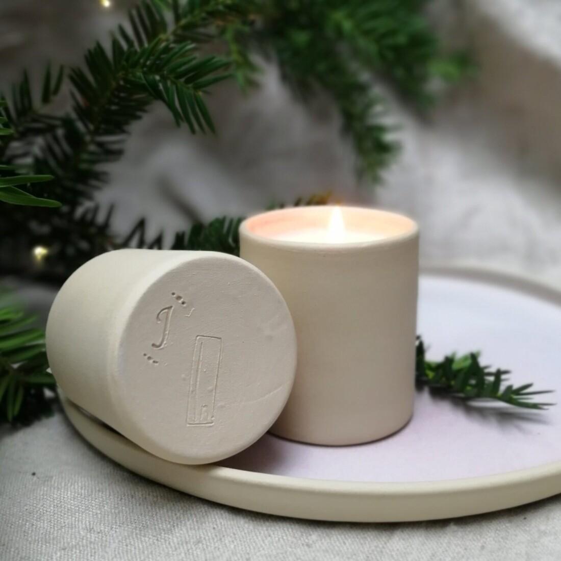 Bougie ceramique edition limitee Noel en Provence 4