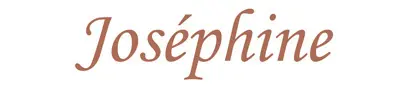 Logo de la marque de bougies Joséphine, bougies artisanales naturelles fabriquées dans le Luberon