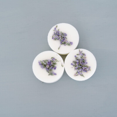 3 fondants cire parfumee feuilles figuier