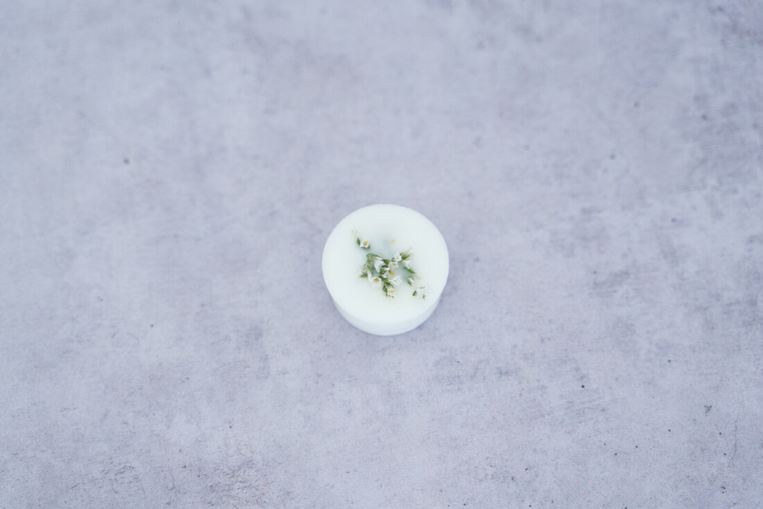 fondant cire parfumee fleur oranger