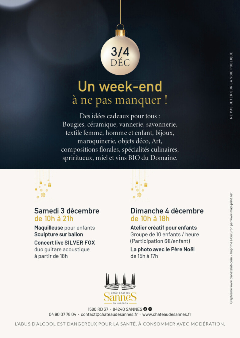 Marche de Noel Chateau de Sannes 2022 2