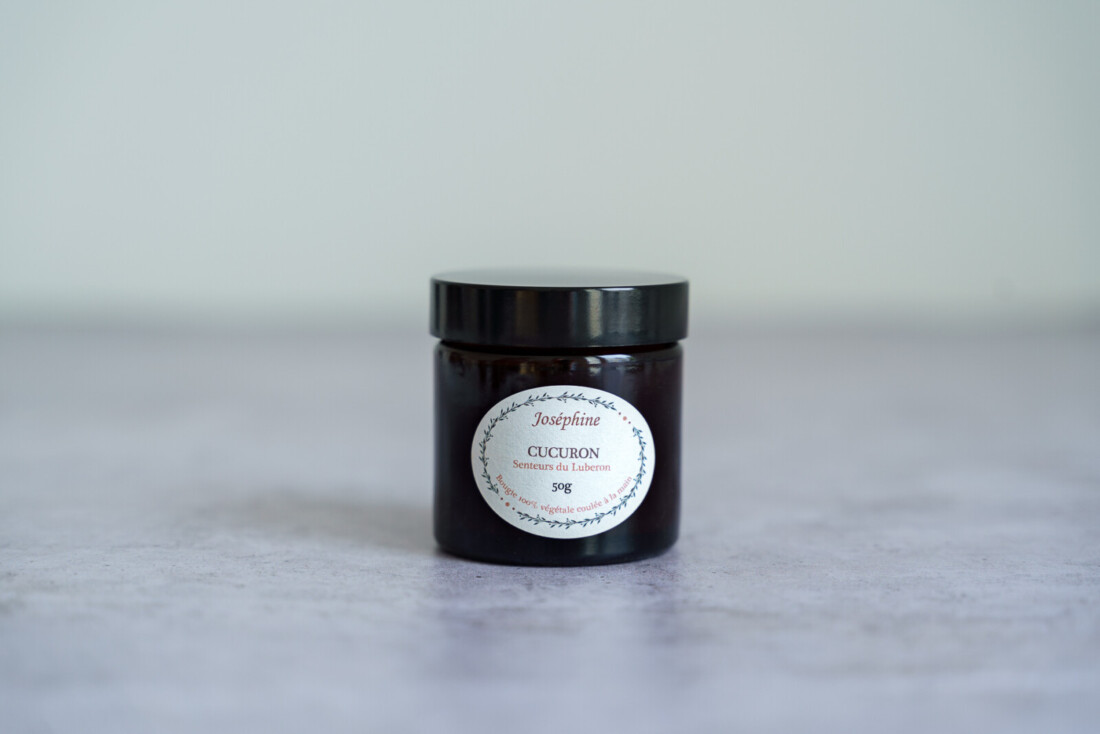 bougie parfumee cucuron 50g