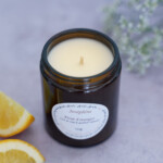 bougie parfumee fleur oranger vue de haut 150g