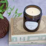 bougie parfumee verveine 150g vue de haut